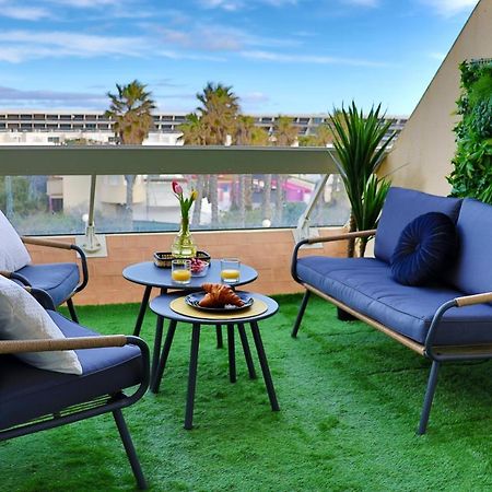 'Cap Confession' - Naturiste - Sea View - Beach - Parking -Air Conditionaire Agde Exterior photo